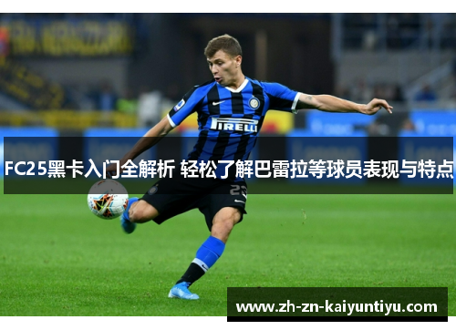 FC25黑卡入门全解析 轻松了解巴雷拉等球员表现与特点 FC25黑卡入门全解析 轻松了解巴雷拉等球员表现与特点