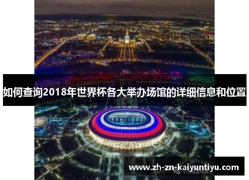 如何查询2018年世界杯各大举办场馆的详细信息和位置