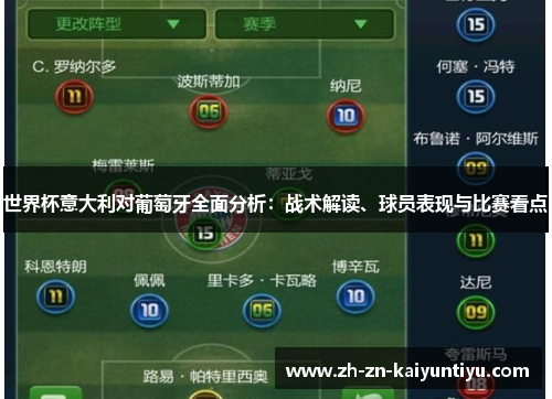 世界杯意大利对葡萄牙全面分析:战术解读、球员表现与比赛看点 世界杯意大利对葡萄牙全面分析:战术解读、球员表现与比赛看点