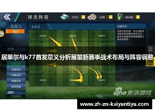 居莱尔与k77首发意义分析展望新赛季战术布局与阵容调整 居莱尔与k77首发意义分析展望新赛季战术布局与阵容调整